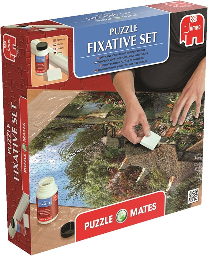 Puzzle Mates Puzzle Fixative Set Jigsaw Puzzle Accessory Amazon.co.uk