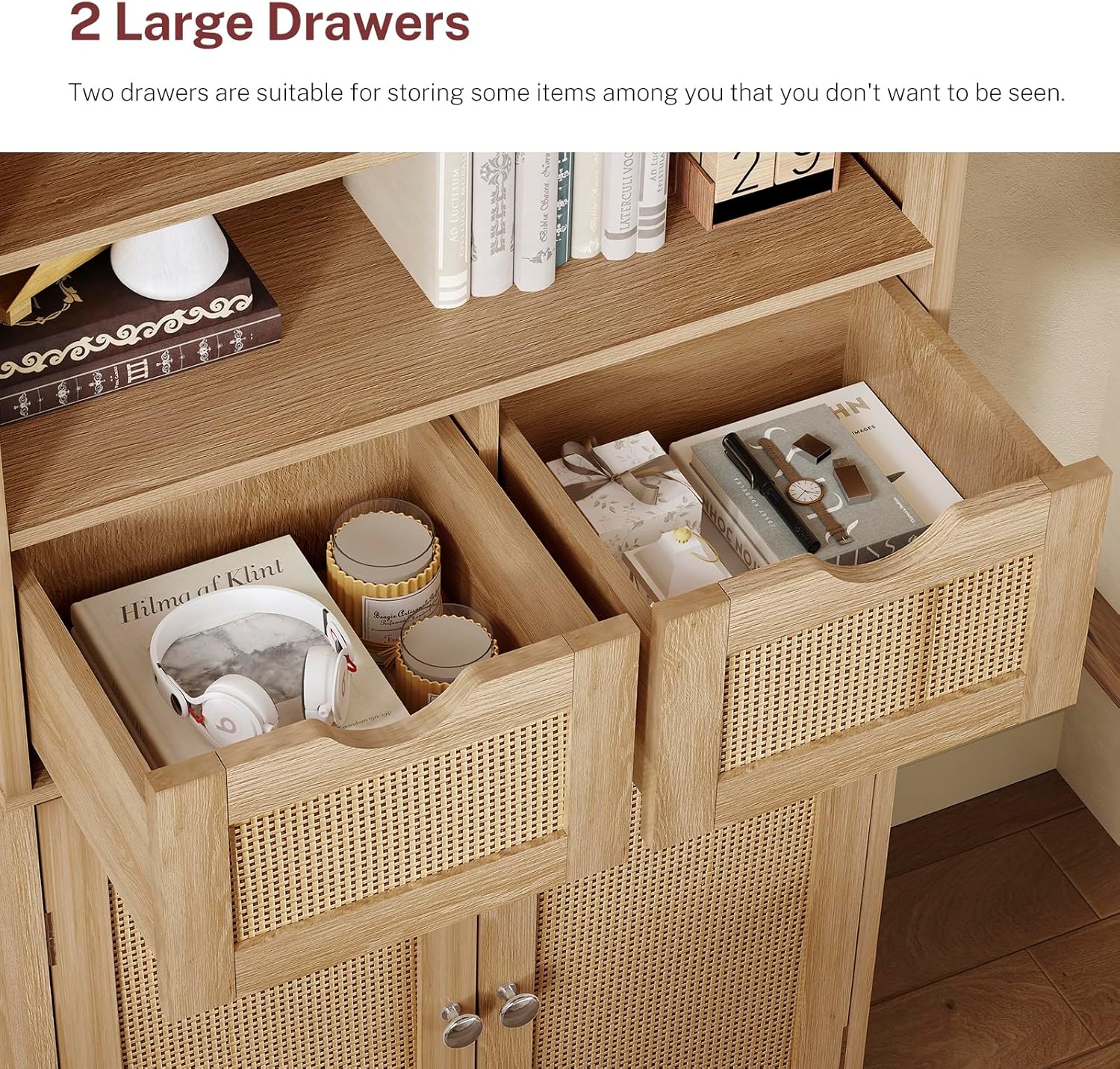Two Large Drawers