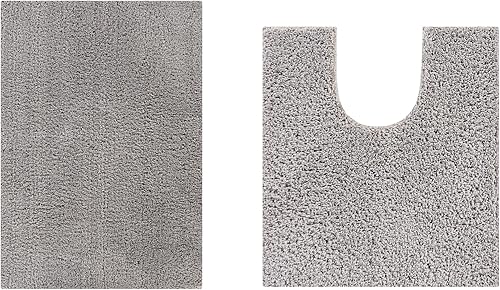 Miniatura 58 de Better Trends Micro Collection is BAMI2134TL - Alfombra de baño de felpa ultrasuave y absorbente, 100% poliéster en colores vibrantes, 21 x 34 Azul