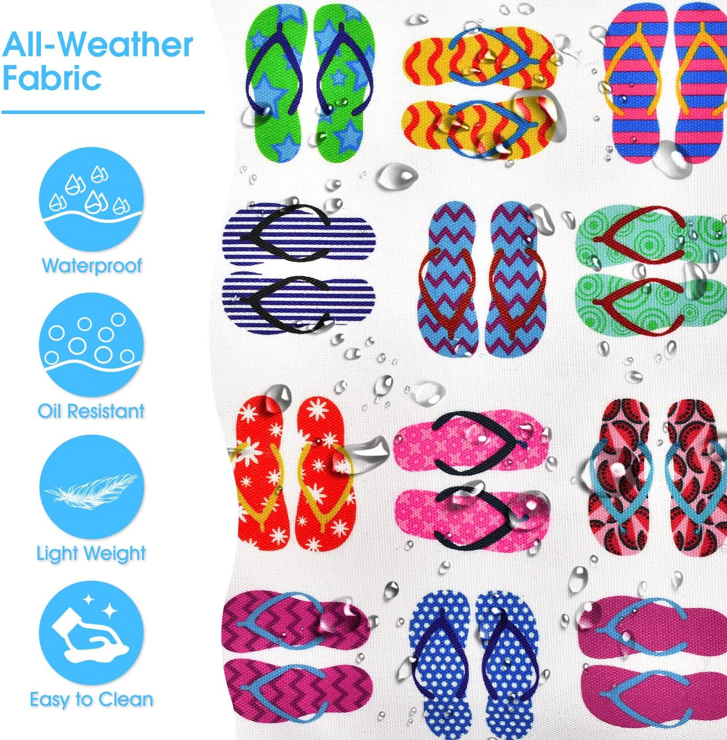 Becokan Beach Bags for Women Large Waterproof Beach Tote Bag Zipper Beach Bags Waterproof Sandproof Swim Pool Bag Large Tote - Image 5