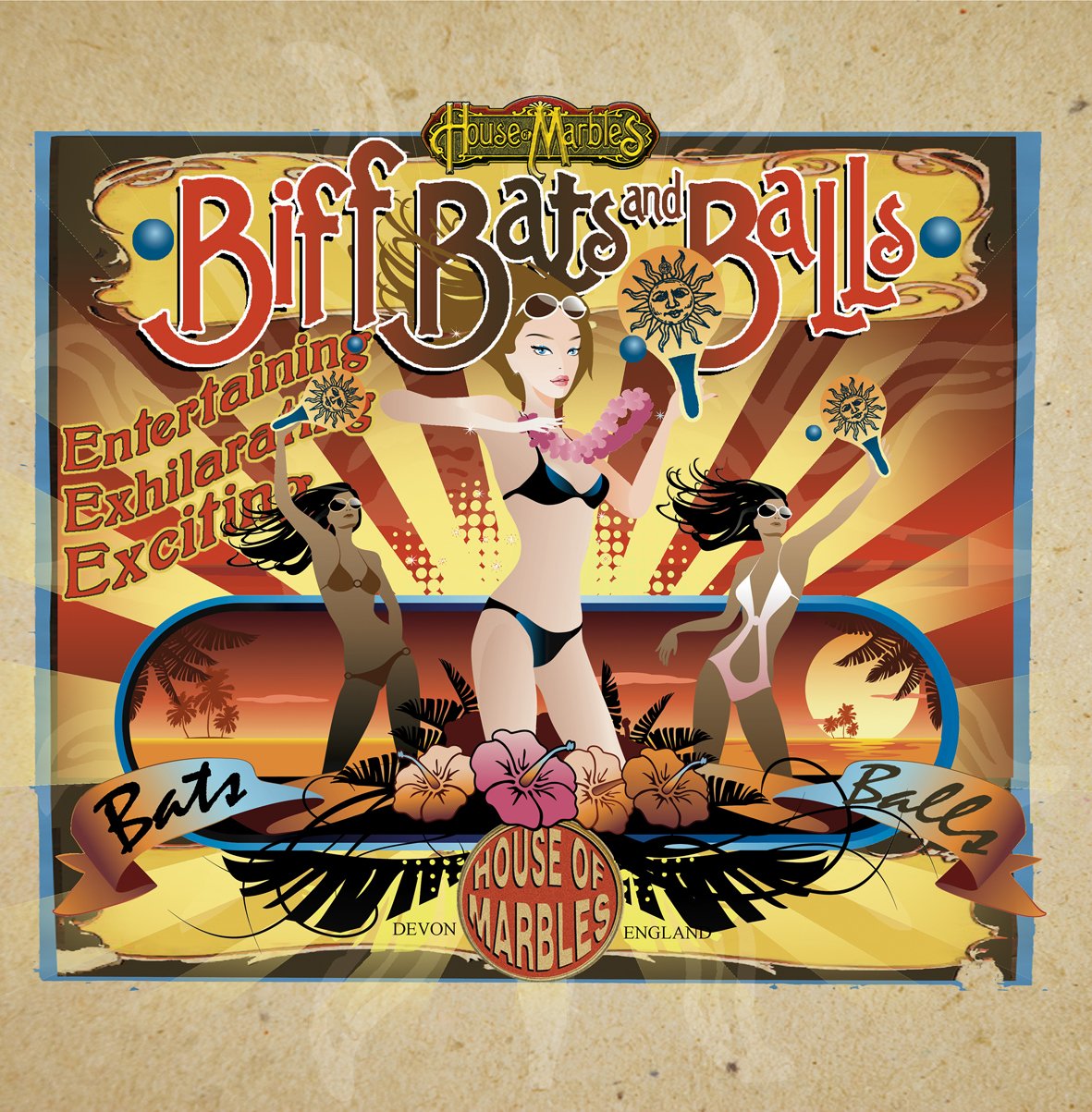 House Of Marbles Biff Bats and Balls