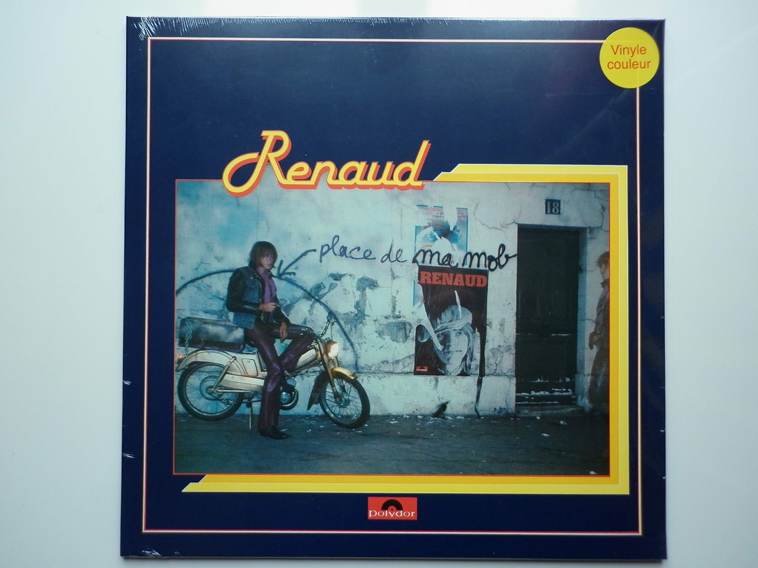 Vinyle Jaune Laisse Béton de Renaud - 50 Ans de Carrière