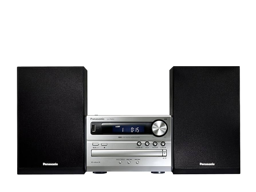 Panasonicオーディオシステム 製品名「SC-HC3」D-dock Panasonic SC-HC3 AM/FM/CD system with built-in iPod® dock at
