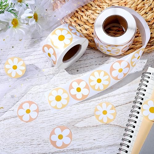 Miniatura 3 de Colarr 1500 calcomanías bohemias para primer viaje alrededor del sol, 500 unidades cada rollo, recuerdos de fiesta de sol para decoración de fiesta