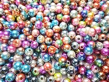 【美品・希少】トロールビーズ マーブル シルバー ミックスビーズ 10個 花模様 シルバー ビーズ ビーズ ギルドバイピーオーディー