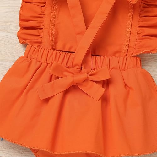 Miniatura 5 de Trajes de girasol para niñas recién nacidas con tutú floral con volantes para el primer cumpleaños, 2 piezas para sesión de fotos