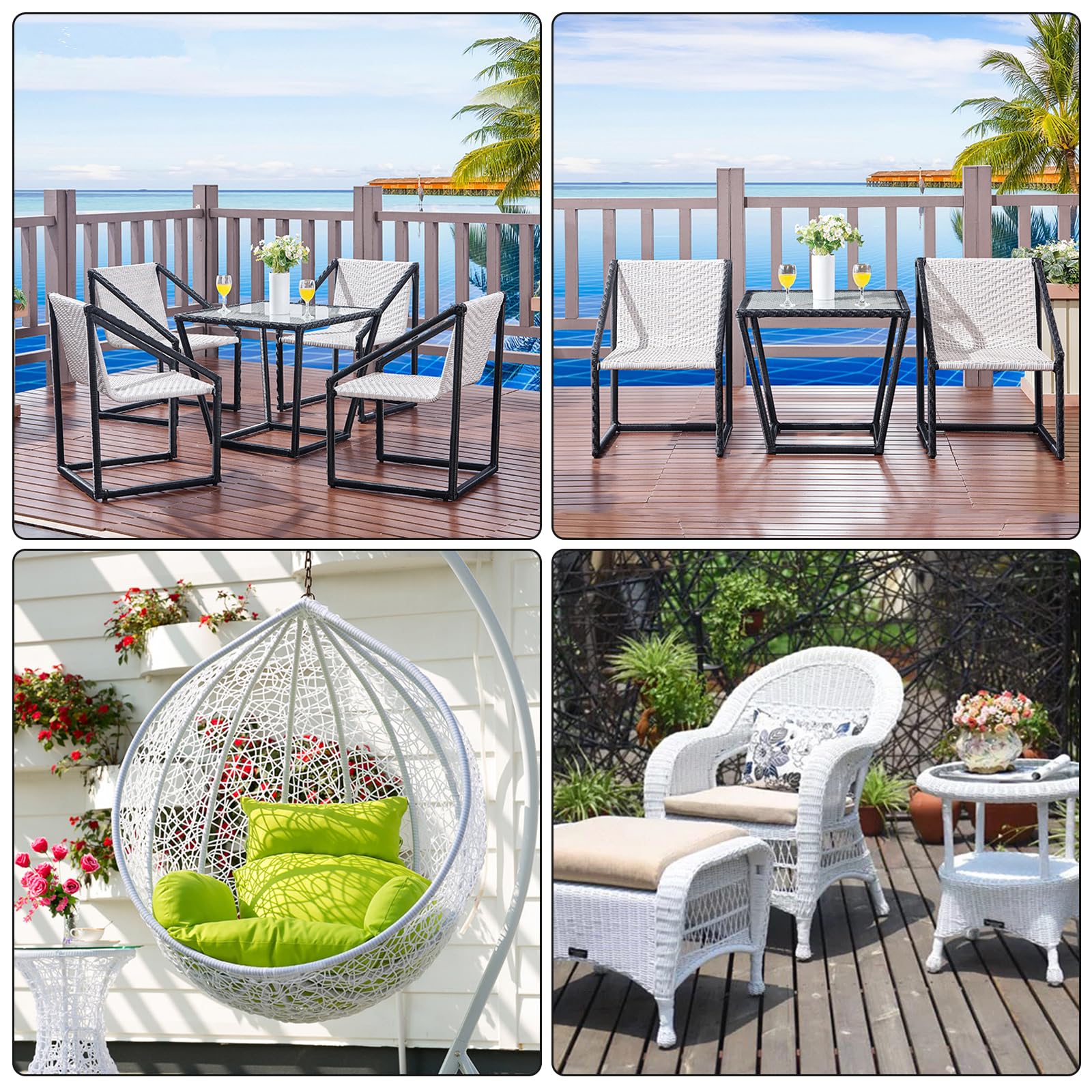 In rattan sintetico, 70 m x 8 mm, strisce leggere per riparare mobili in rattan, intrecciate in plastica per mobili, sedie da giardino, tavoli, cesti di stoccaggio, case e riparazioni (bianco)