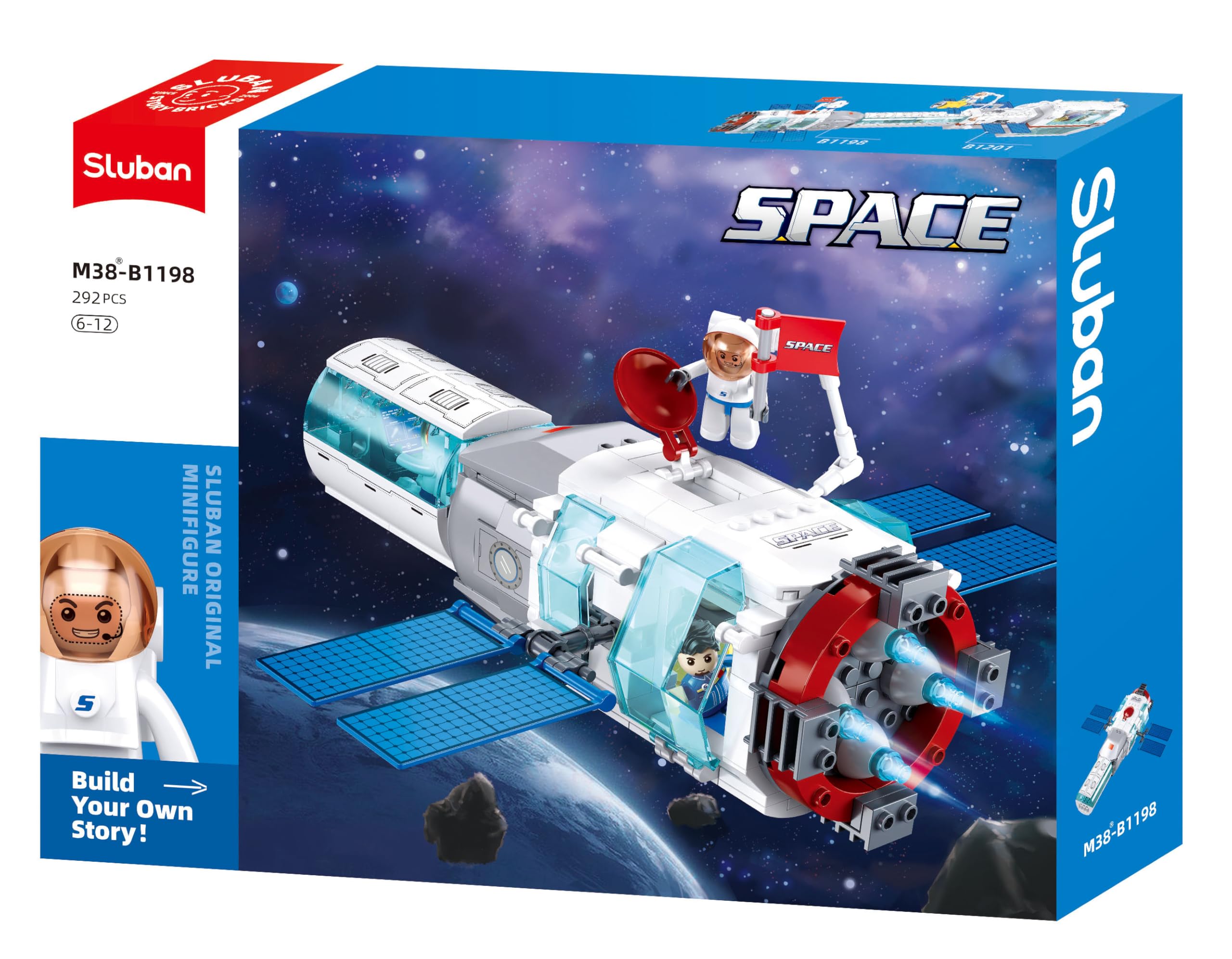 Sluban M38-B1198 SPACE - Dream 15 286pz