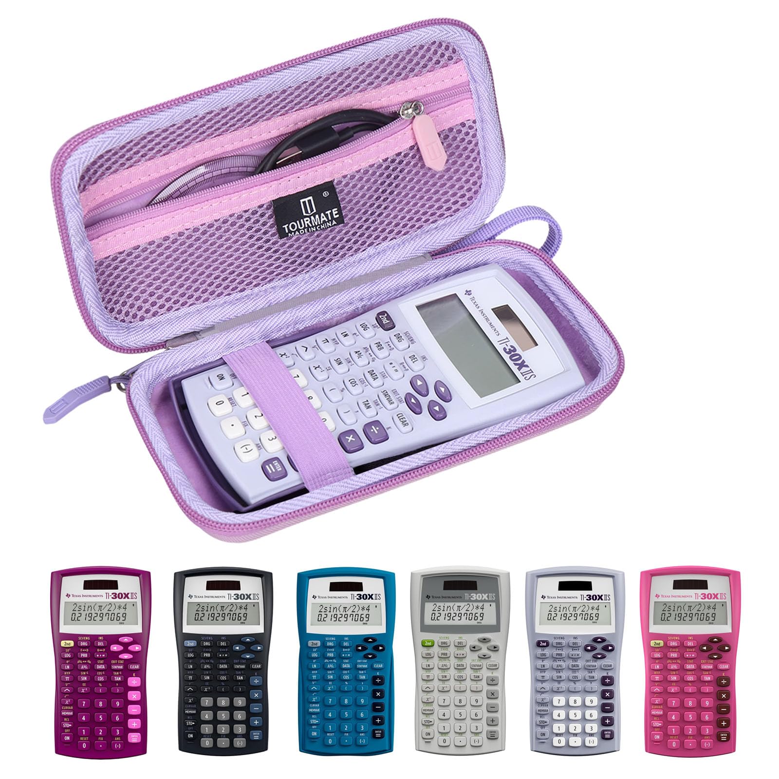 Tourmate Hard Travel Case Replacement for Texas Instruments TI-30X IIS 2-Line/TI-30Xa / TI-30XS / TI-36X Pro/Scientific Calculator(Box for Sale)