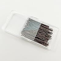 Vista 3 de Yaxa Basics Bobby Pins in Case Brown 72 unidades (paquete de 4)