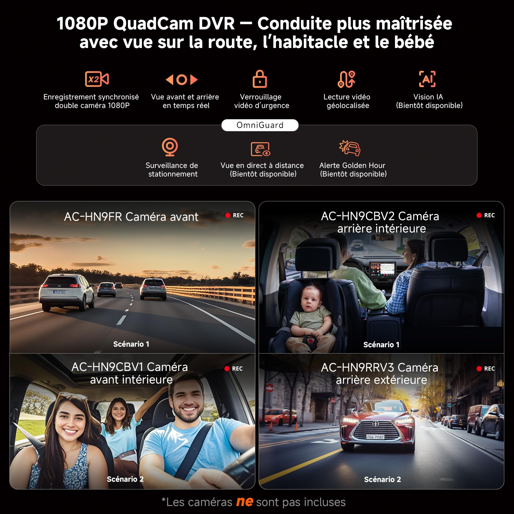 V10 10.1" Android Autoradio 2din, 6GB+128GB, 4G LTE/Wi-FI, Karaoké pour Voiture, DSP 32 Bandes |prêt 7.1.2, DVR 4 canaux, CarPlay&Android Auto sans Fil, BLuetooth5.4 Con aptX HD, Suivi GPS
