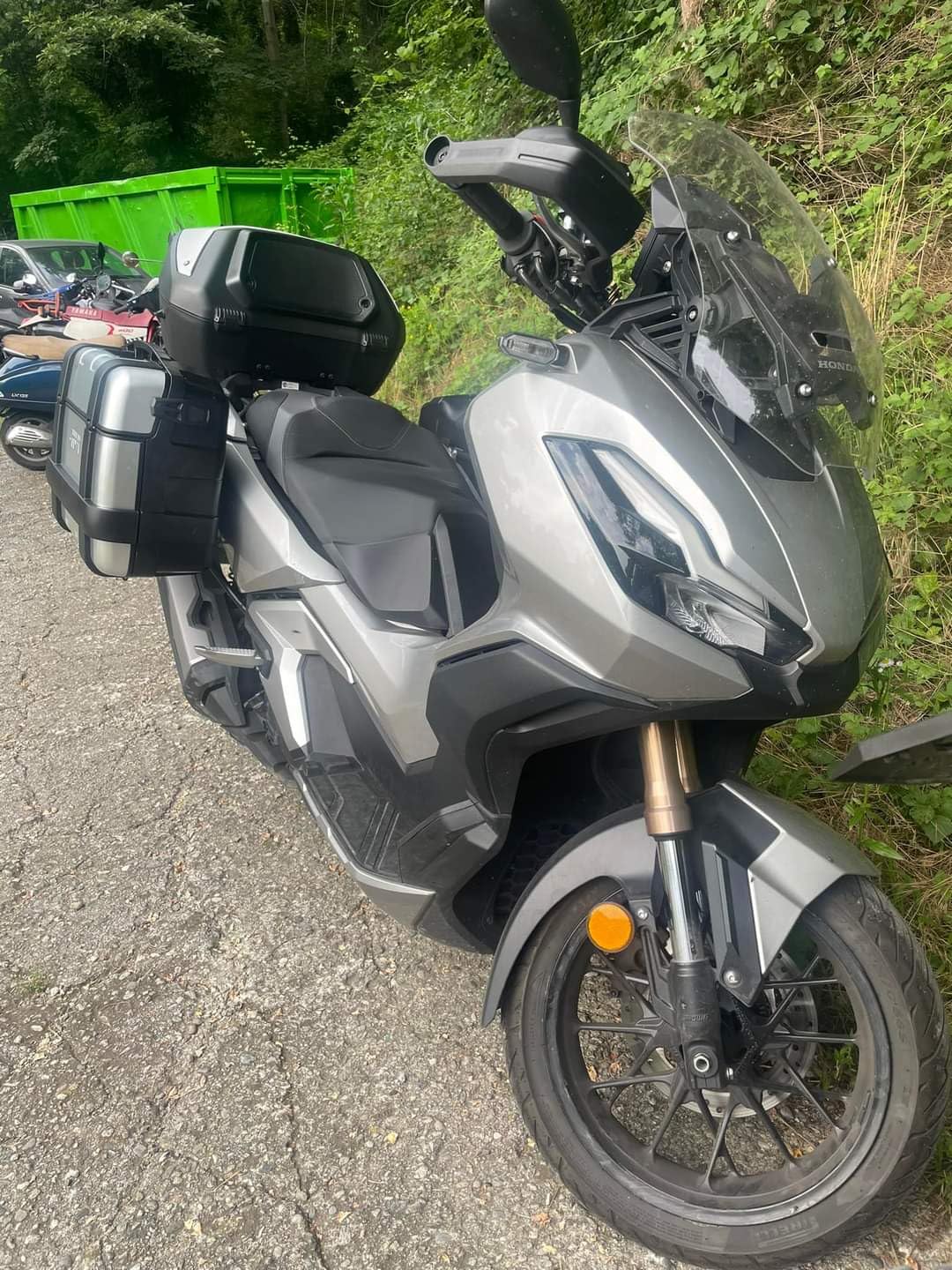 Lartech-Moto Seitenkoffer Taschenträger für Honda ADV 350 et Honda Forza 125 300 350 (2017-)
