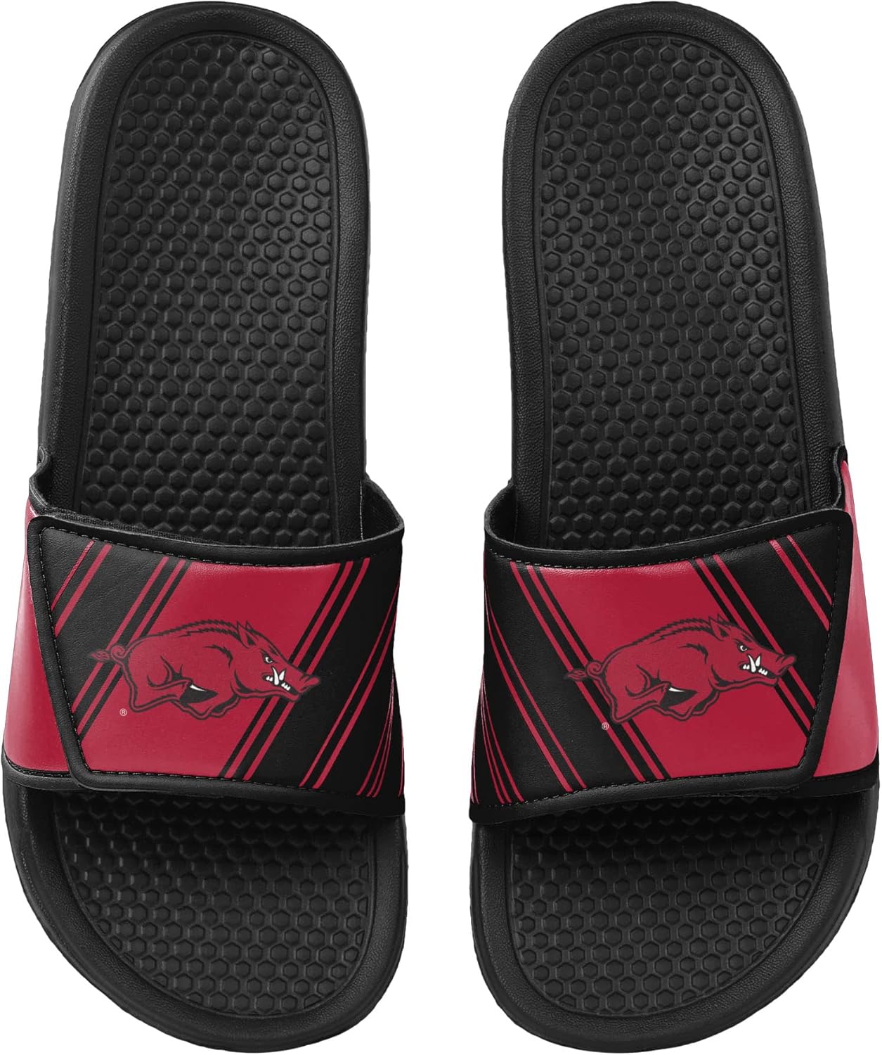 FOCO Arkansas Razorbacks NCAA Mens Legacy Sport Slide - M