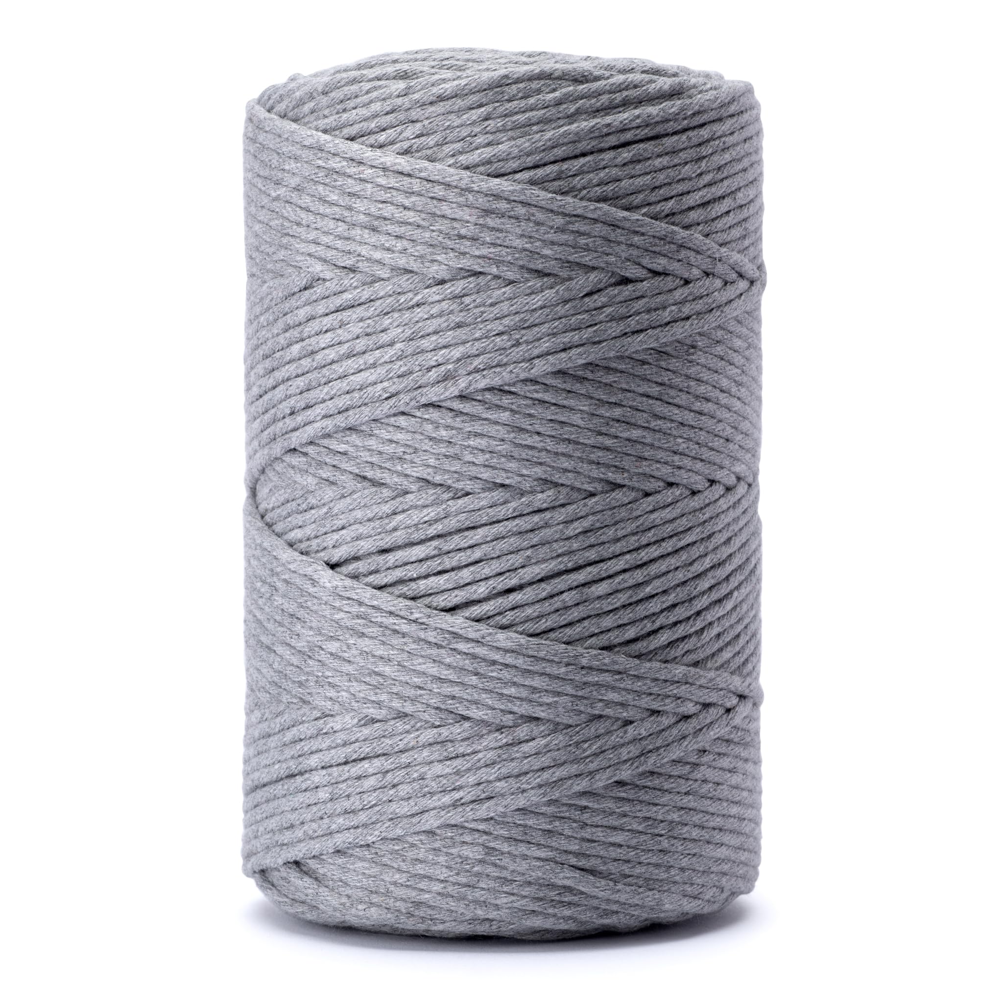 Makramee Garn Baumwolle 5 Mm, 100 M – Marineblau, 100% Natur, Für DIY, Basteln, Stricken & Deko