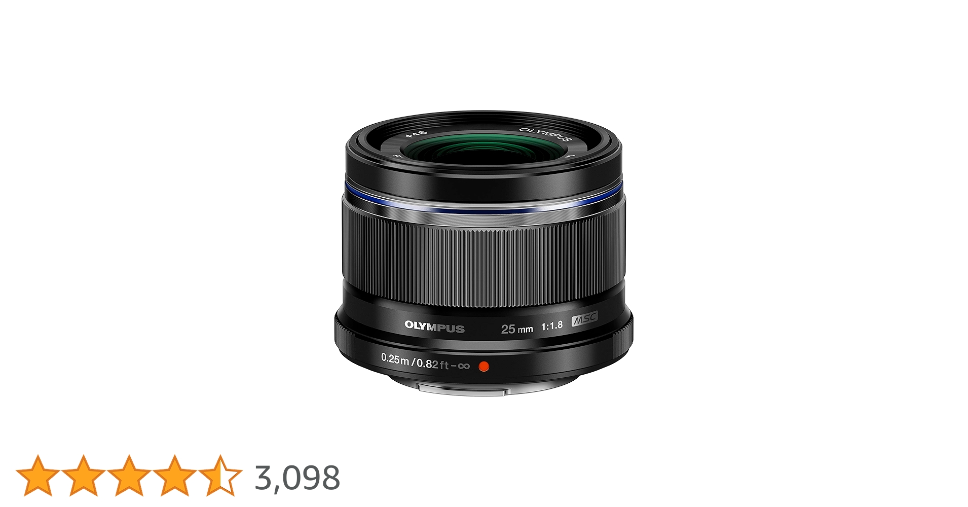 Amazon.co.jp: OLYMPUS 単焦点レンズ M.ZUIKO DIGITAL 25mm F1.8 BLK