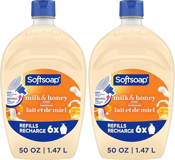 Softsoap Antibacterial Refill 50oz Crisp Clean Scent - 5