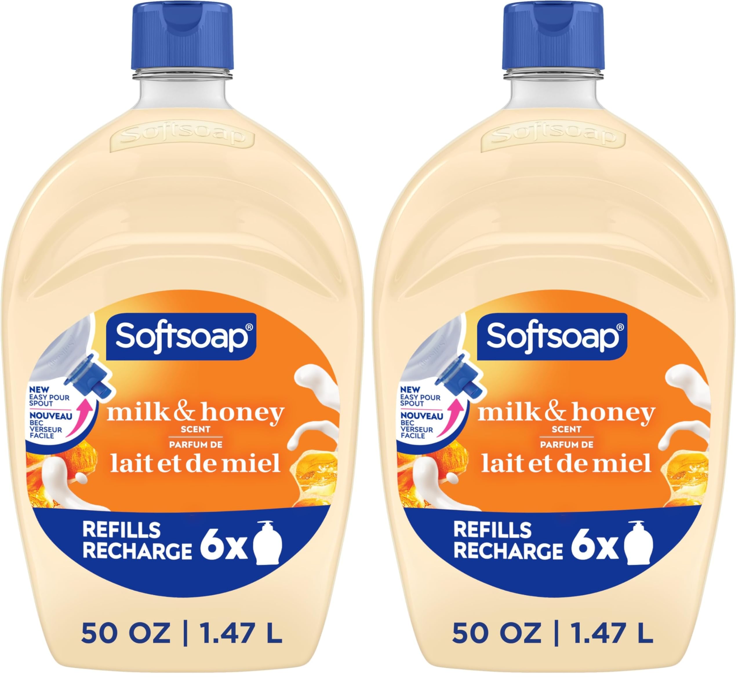 Softsoap Antibacterial Refill 50oz Crisp Clean Scent - 5