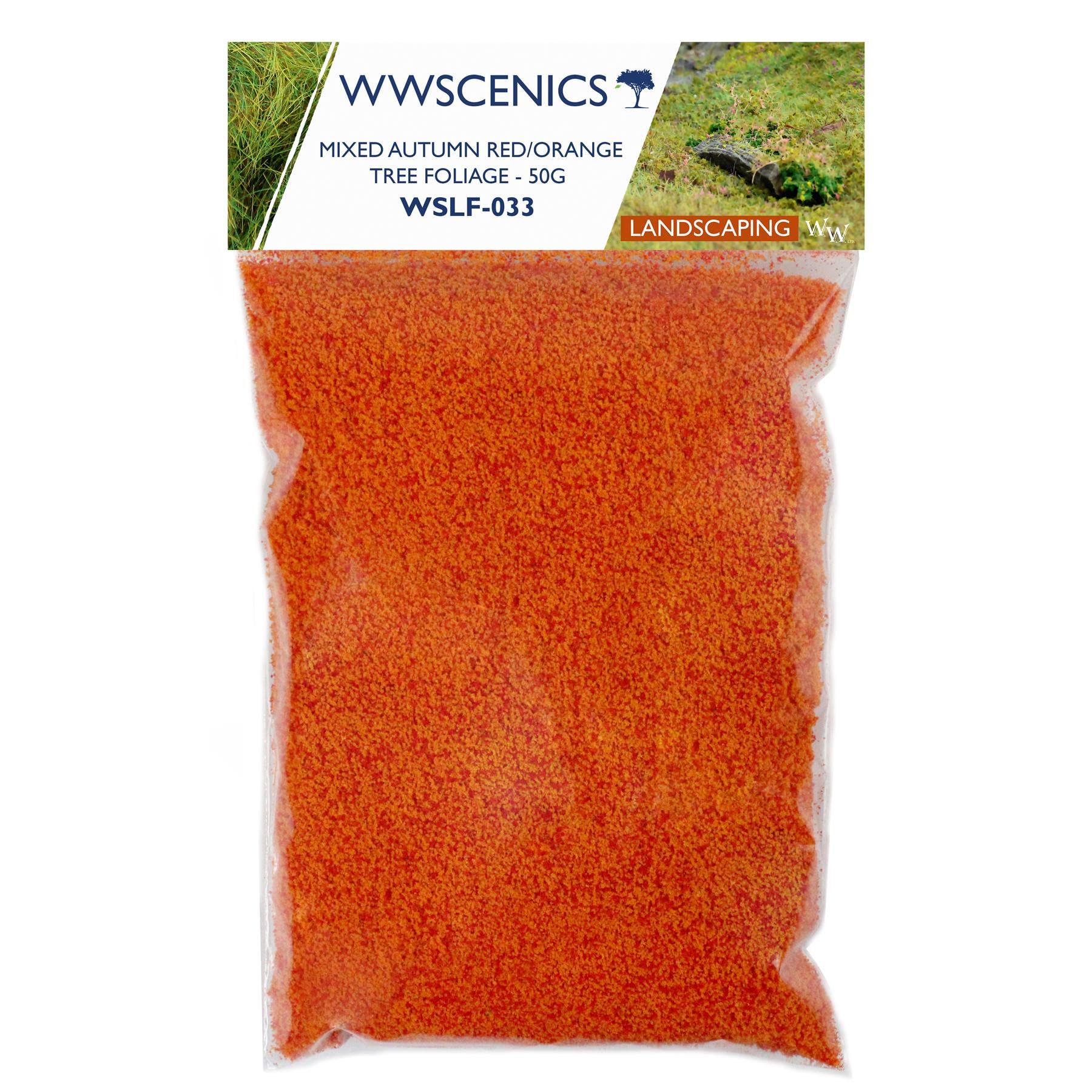 WWS War World Scenics WWScenics Fine Mixed Autumn Flower Flock 50g | WSLF-033 | Tree Foliage Flower Effect