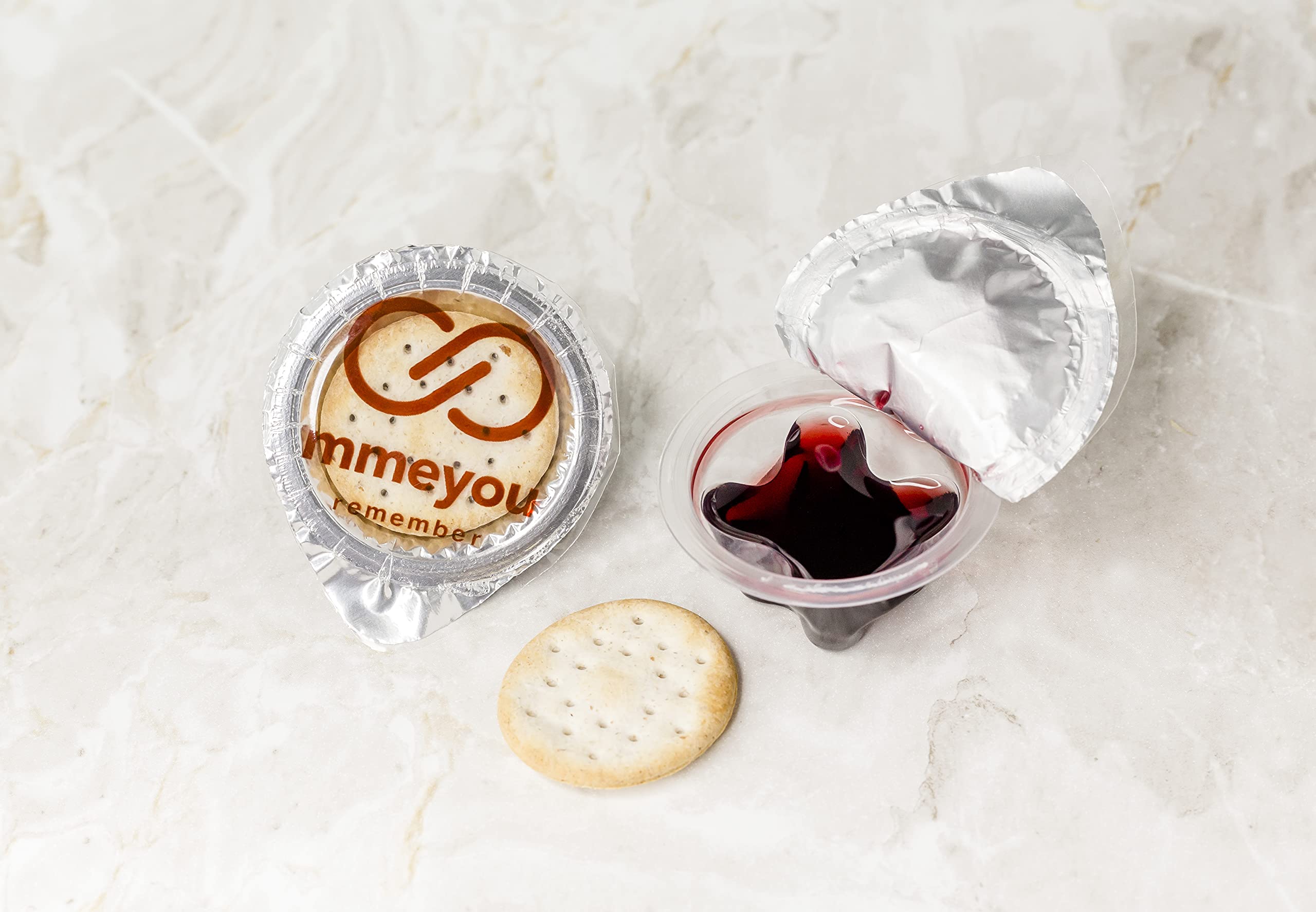 Packaged Holy Communion Cracker Prefilled Communion Wine Mmeyou