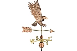 Good Directions 1969P American Bald Eagle Copper Weathervane: A Symbol of Strength...