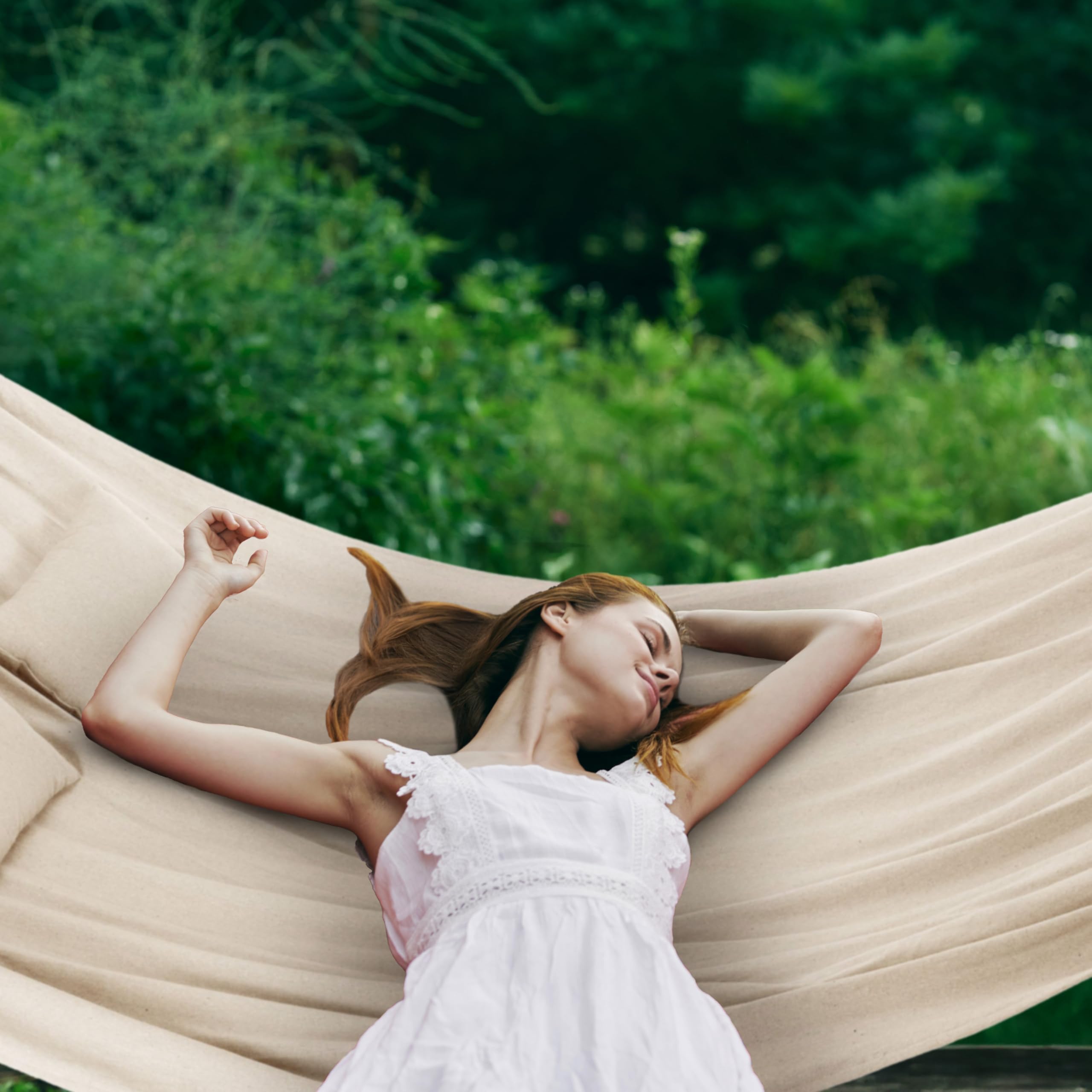 Amaca 200 x 150 cm, fino a 200 kg, per esterni, doppia amaca per 1-2 persone, in cotone con cuscino per giardino, balcone, terrazza, traspirante, per bambini e adulti, grigio