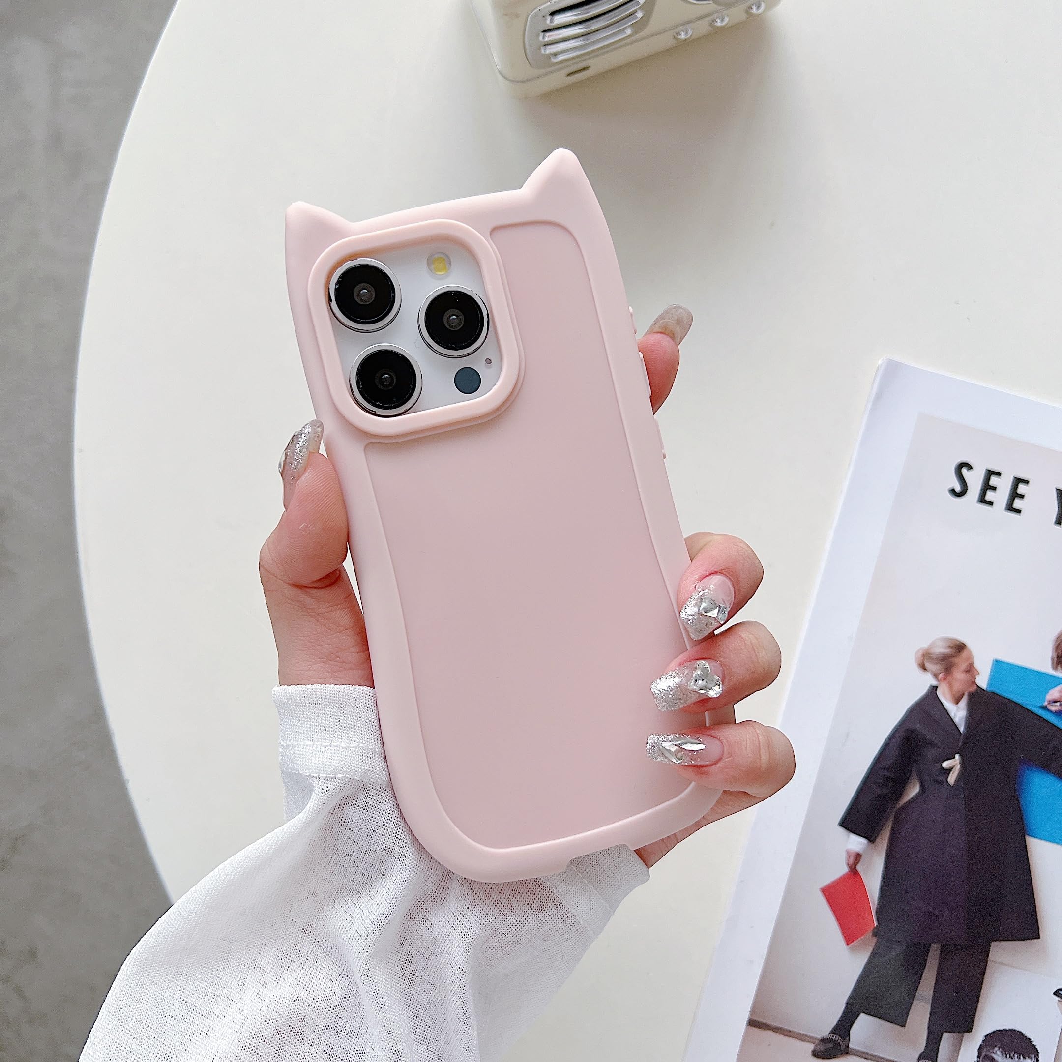 猫耳デザイン iPhoneケース ブラック Amazon.co.jp: ZOOYAA 対応 iPhone 12 Pro Max ケース 猫耳