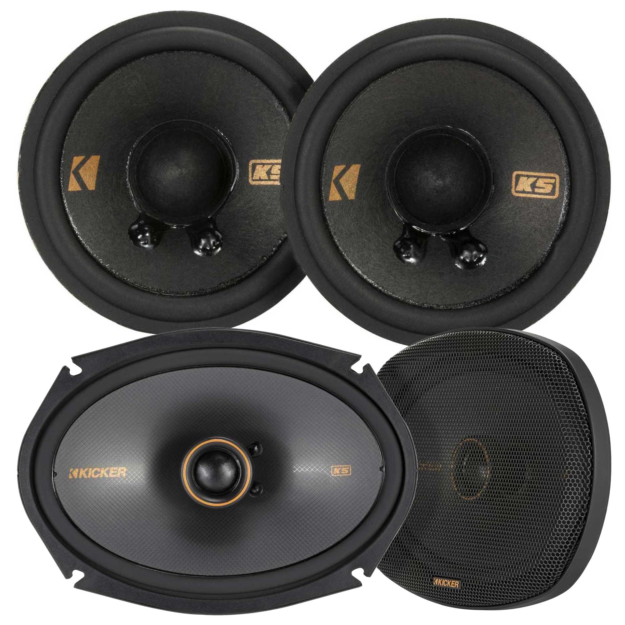 Amazon.com: KICKER KSC6904 KS-Series 6x9 2-Way Speaker