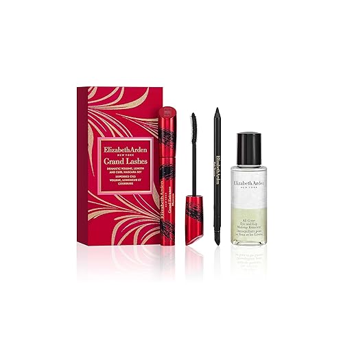Elizabeth Arden Grand Lashes, Dramatic Volumen, Longitud y Curl Mascara Juego de 3 piezas