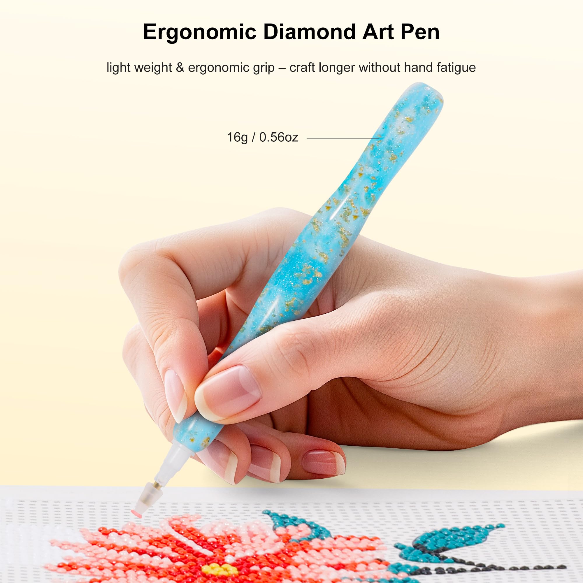 PP OPOUNT Diamond Art Pens, 2026 Electrostatic Pen for Diamond Art Kit for Adult — view 4