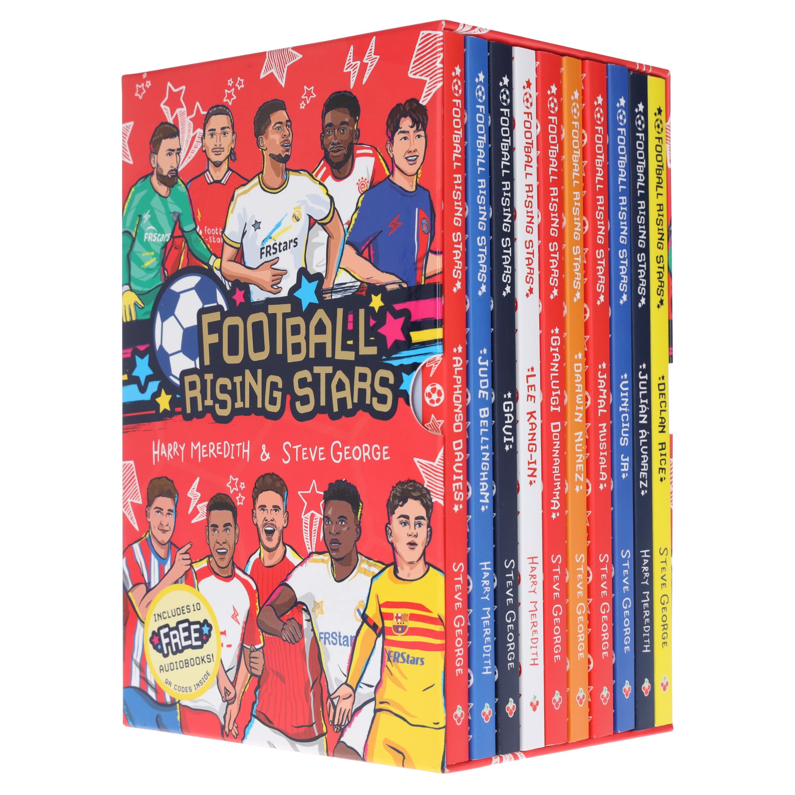 Football Rising Stars Series 2: 10 Books Box Set - Ages 7-9 - Paperback