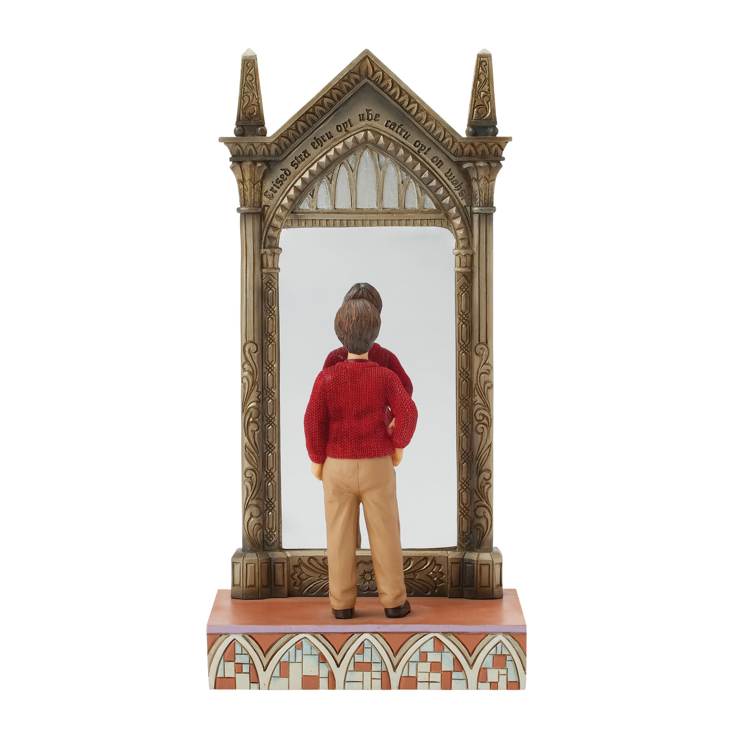 Enesco Harry Potter by Jim Shore Looking into the Mirror of Erised Figurine, 10.04 Inch, Multicolor