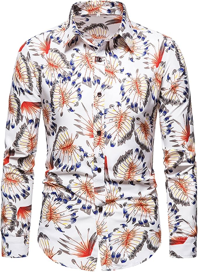 SHIRT,Chemise Imprimee Hawaienne Pour Homme-Imprime Rois Du Poker