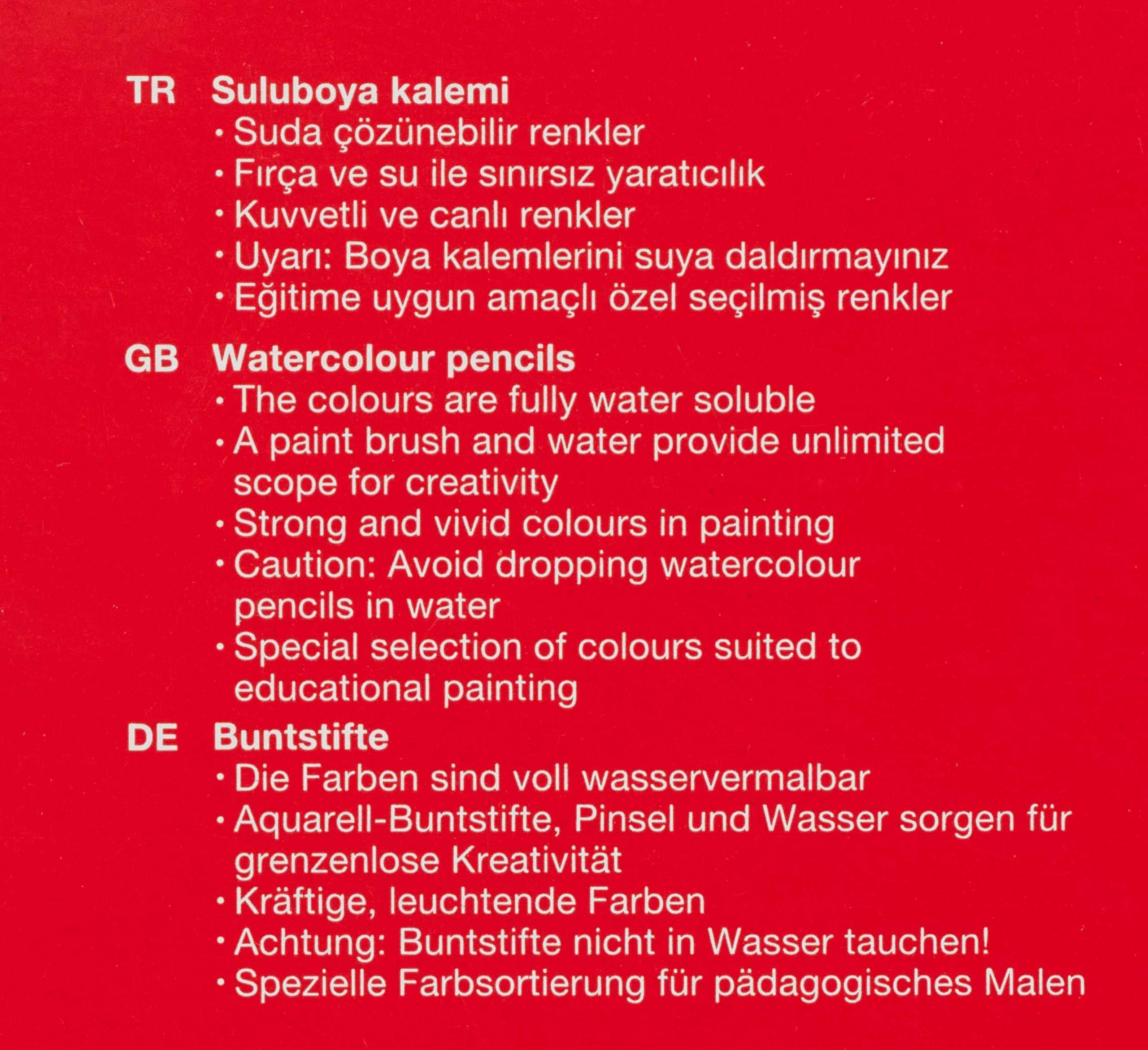 Faber-Castell Aquarel kolorowe kredki, kartonowe pudełko, 24 kolory