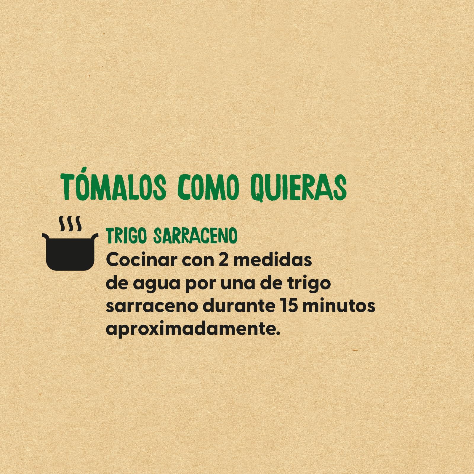 Ecocesta - Pack de 12 Unidades de 500 g de Trigo Sarraceno Ecológico - Apto para Veganos - Ayuda a Mejorar el Proceso Digestivo - Rico en Hidratos de Carbono y Proteínas