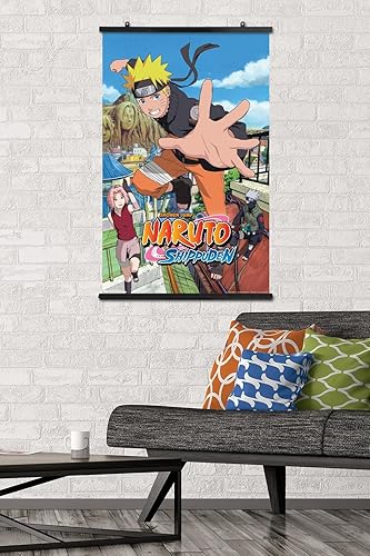 Miniatura 2 de Trends International Naruto Shippuden - Póster de pared de salto, 22.375 x 34 pulgadas, paquete de póster y clip