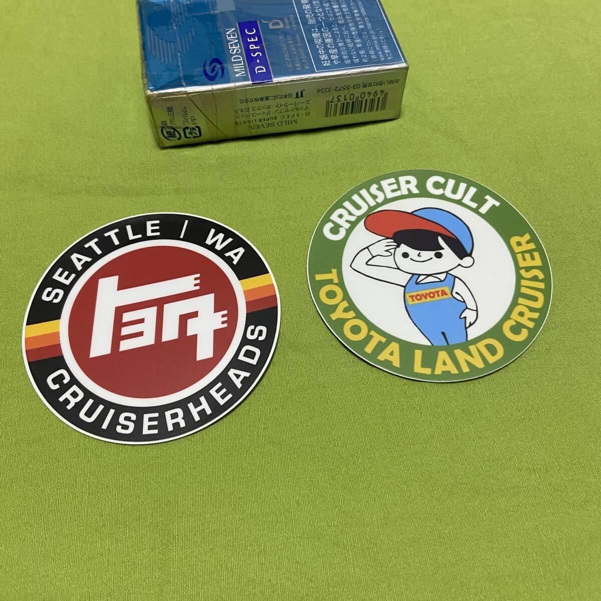 Amazon.co.jp: クルーザーカルト 2枚セットステッカー