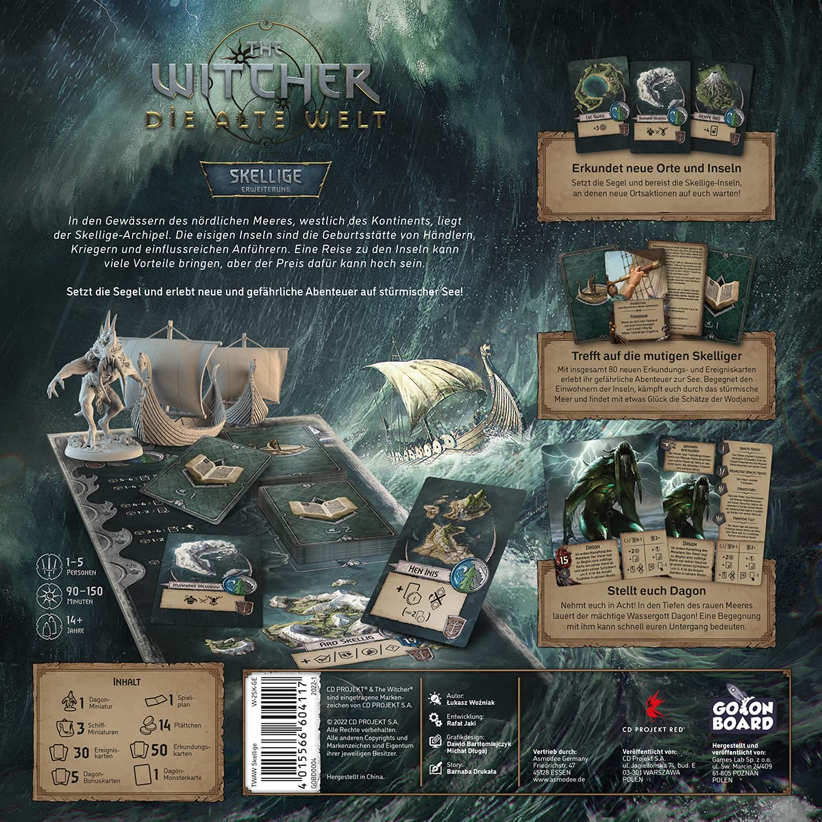 Go on Board, The Witcher: Die alte Welt – Skellige, Expertenspiel, Deutsch