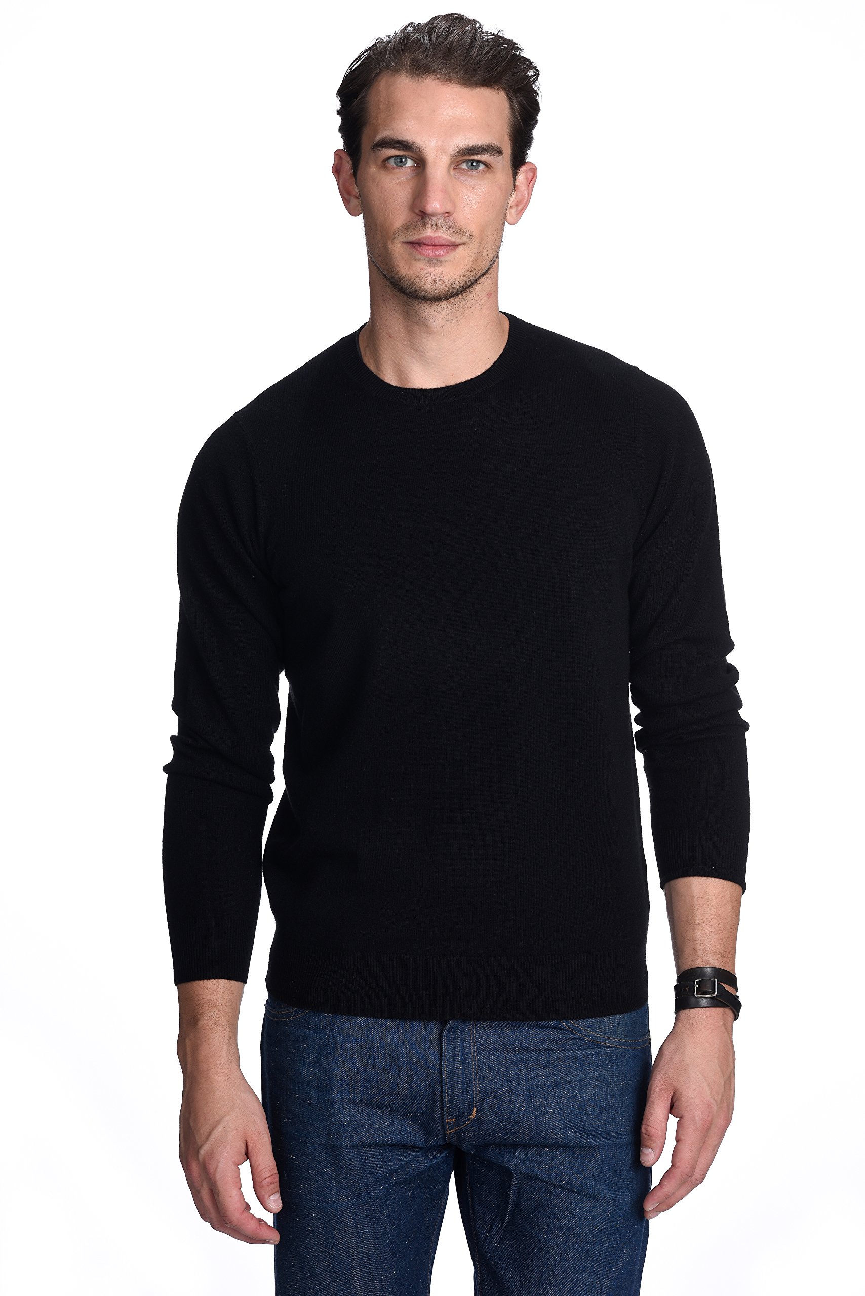 State Cashmere Men's Essential Crewneck Sweater