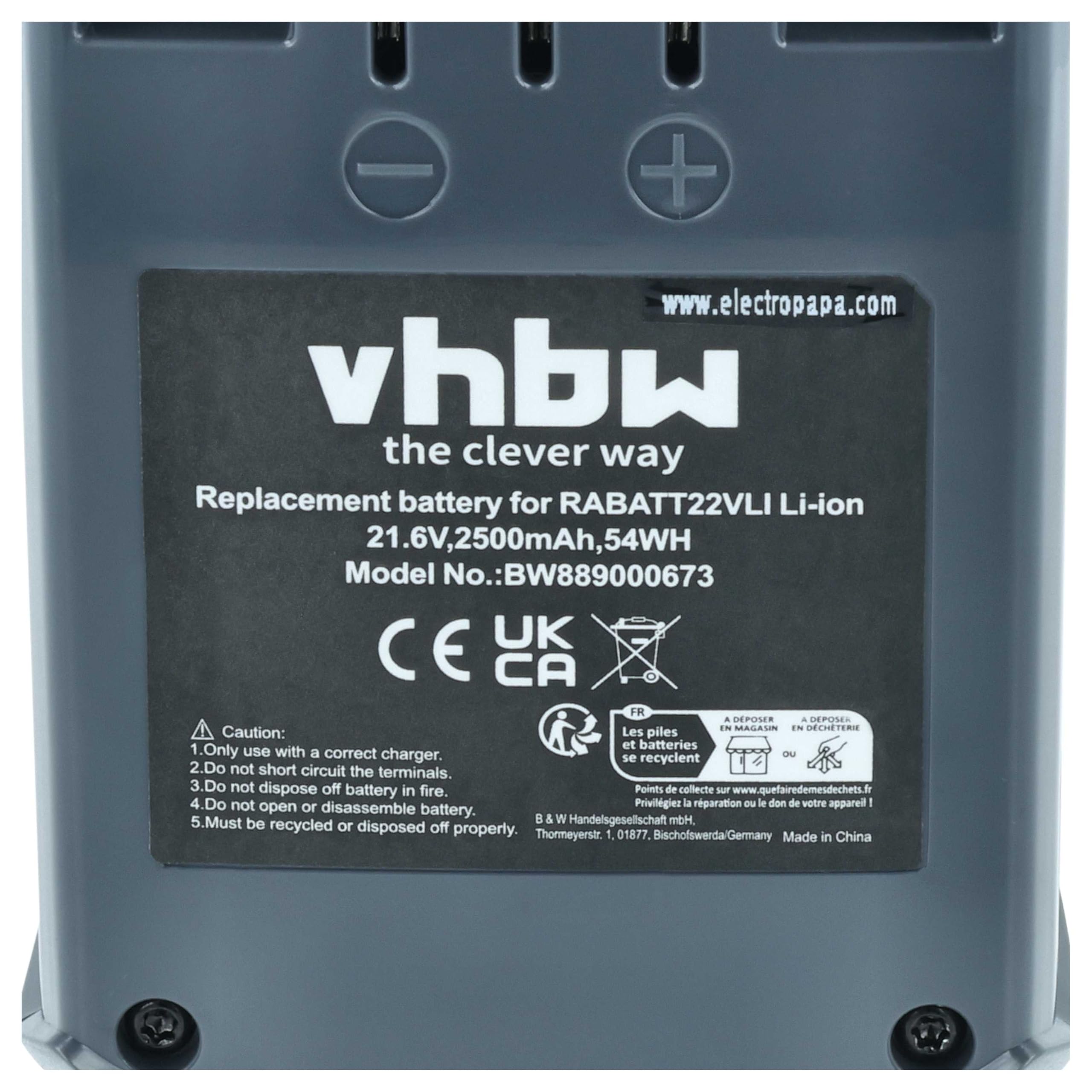 vhbw Bateria kompatybilna z Hoover Rhapsody