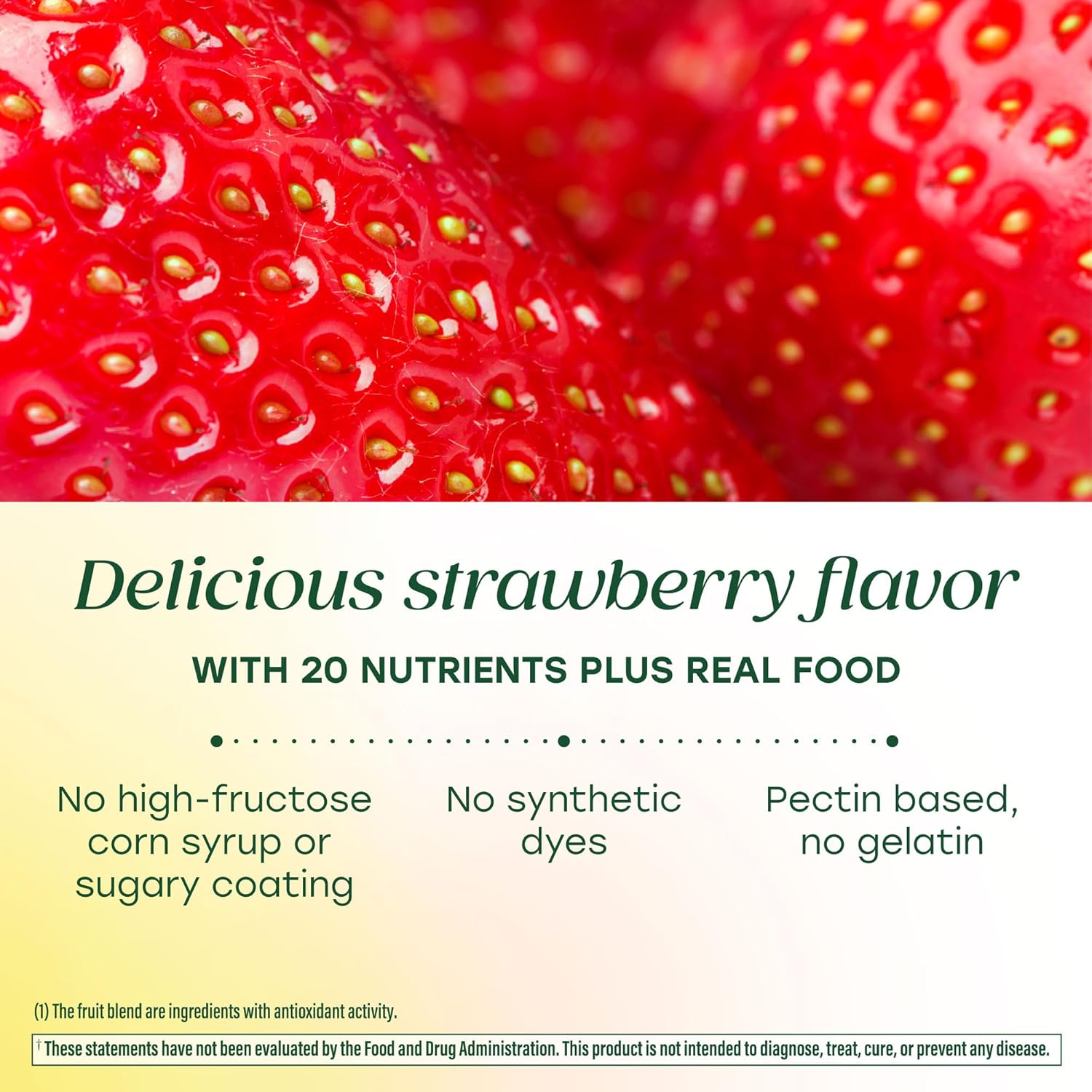 MegaFood Women’s Whole Body Multivitamin Gummies - Multivitamin For Women With Vitamin C, Magnesium Citrate, Vitamin D3, Folate, Biotin & Zinc - Brain, Heart & Immune Support - 90 Gummies, 30 Servings - Image 5