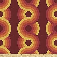 Vista 13 de Lunarable The Yard, tela de mariposa de The Yard, colorido patrón de insectos con alas para primavera, diseño de dibujos animados, tela de Morado