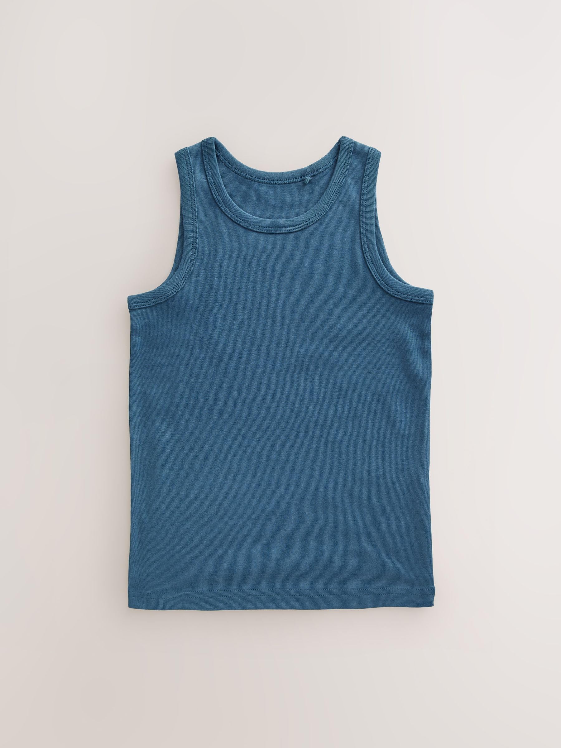 NEXT Jungen 5er-Pack Trägertops aus Biobaumwolle 86-176