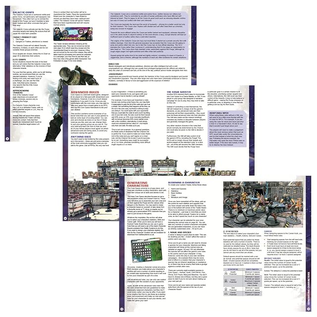Foto 4 de 5 de Core Space: El juego de miniaturas de ciencia ficción, libro de reglas de lujo