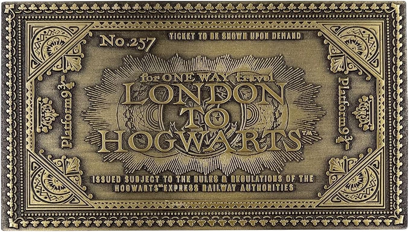 Amazon.com: Fanattik Harry Potter Hogwarts Express Train Ticket