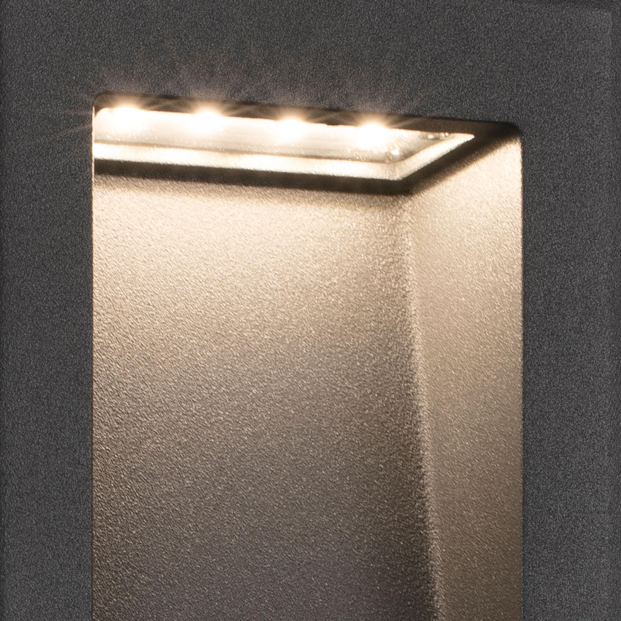 Faro Barcelona 70833 - SOUN 105 Empotrable gris oscuro