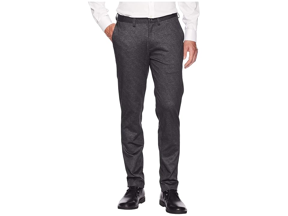 

Ben Sherman Ponte Knit Slim Chino Pants (Charcoal) Men's Casual Pants, Gray