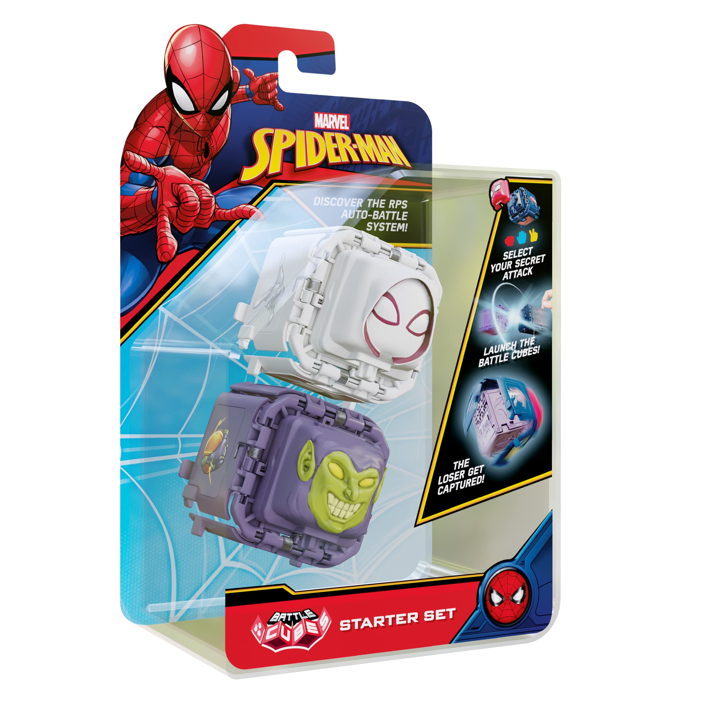 battle cubes SpiderGwen Vs Green Goblin boys 2piece