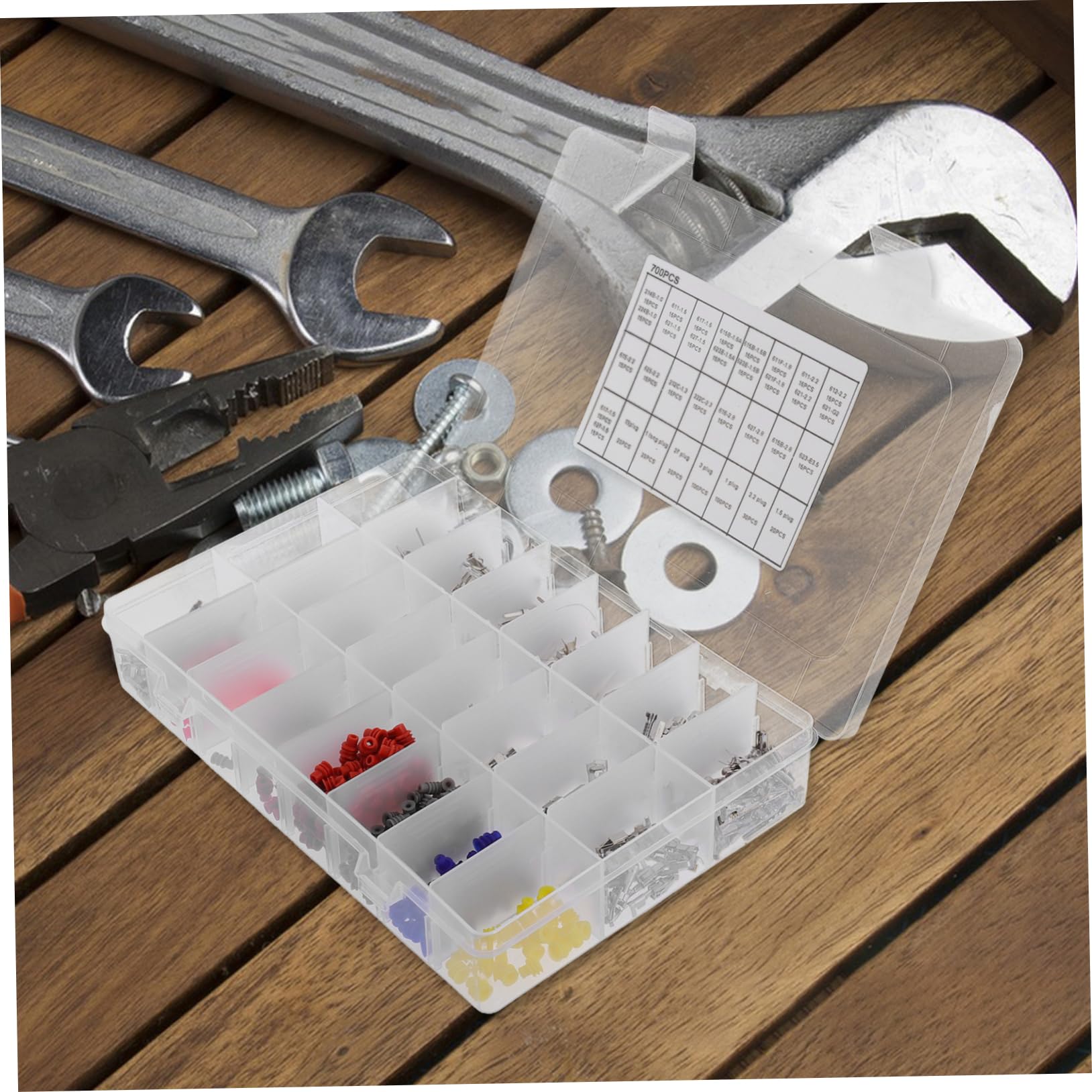 Kit de Terminales de Crimpado para Conectores Automotrices 700 Piezas