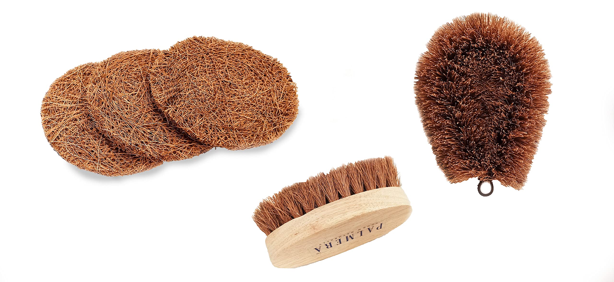 See full amazon price history chart for Palmera Coir bristles Scrub Kit, Set of 3 Palmera Coir bristles Scrub Kit, Set of 3 (B082X9ST3G) Amazon Price History, Amazon Price Tracker