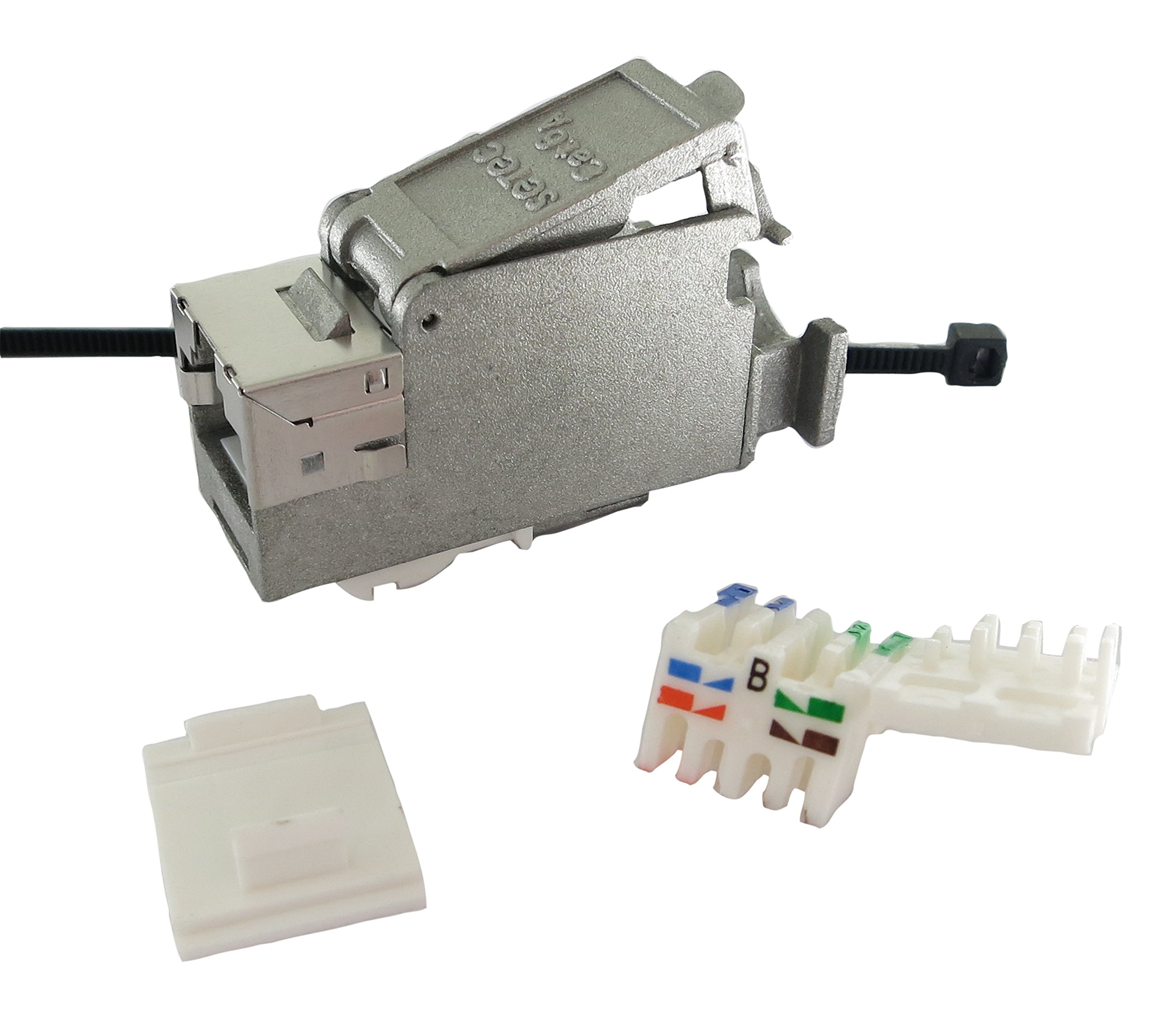 Setec Xakj Keystone Jack Shielded Cat6 a – Pack of 5 501414 A